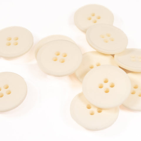 4 holes mat button - 20 mm - White – Ikatee sewing patterns
